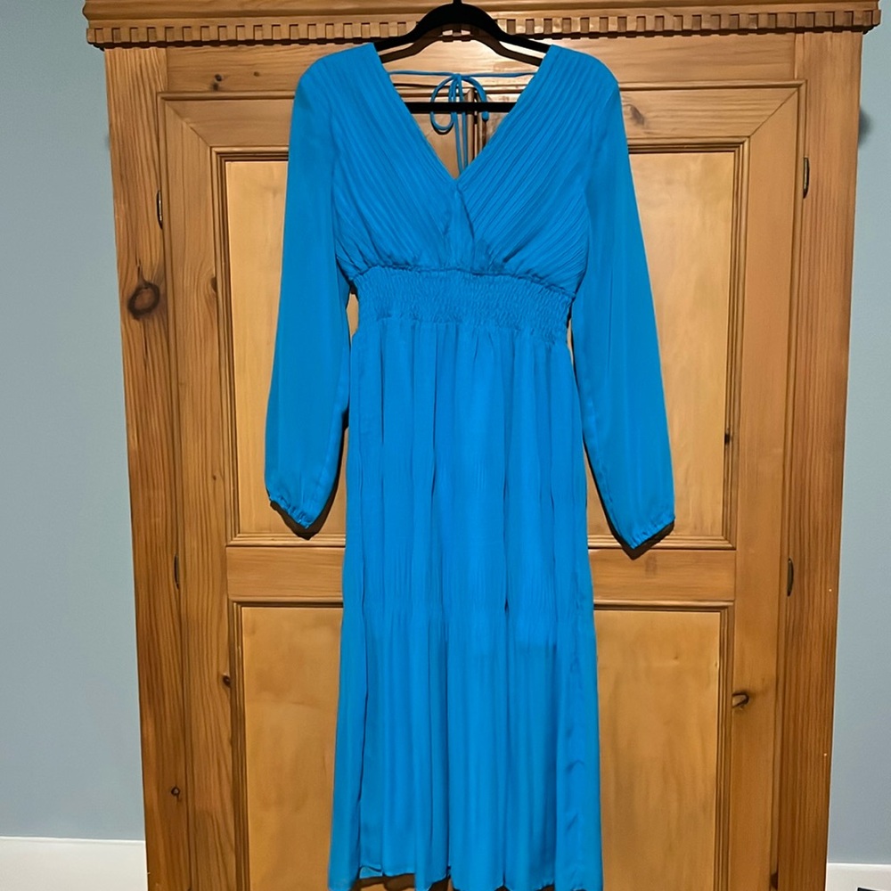 Steve Madden Nylah Aruba Blue Turquoise Dress New With Tags (size S)